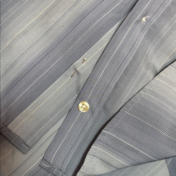 Material London Striped Dress Shirt- size Large- NWOT - Picture 7 of 8